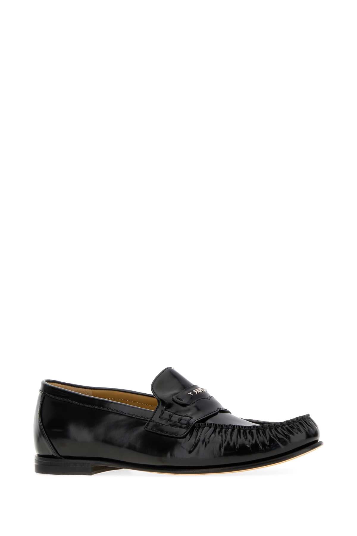 Fendi Scrunch Loafer — Black