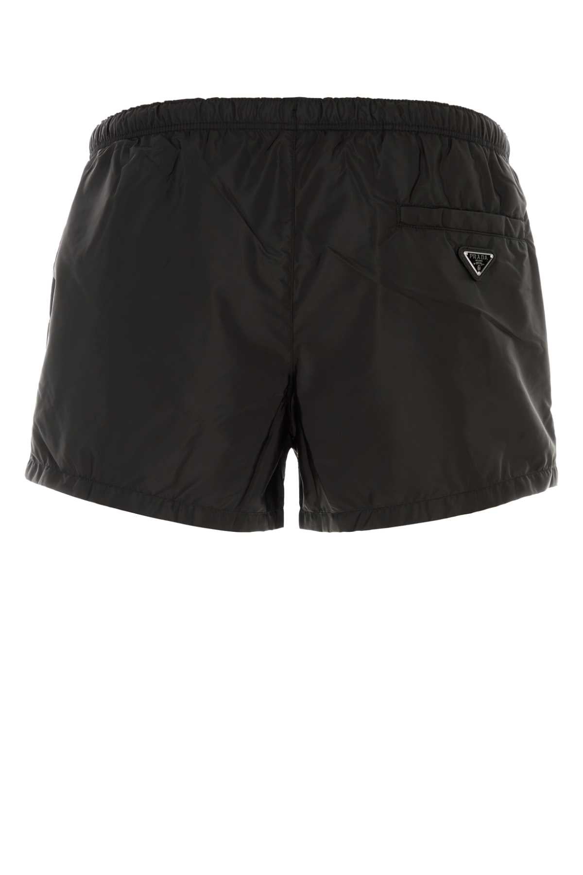 Prada Bagno Swimming Shorts — Black