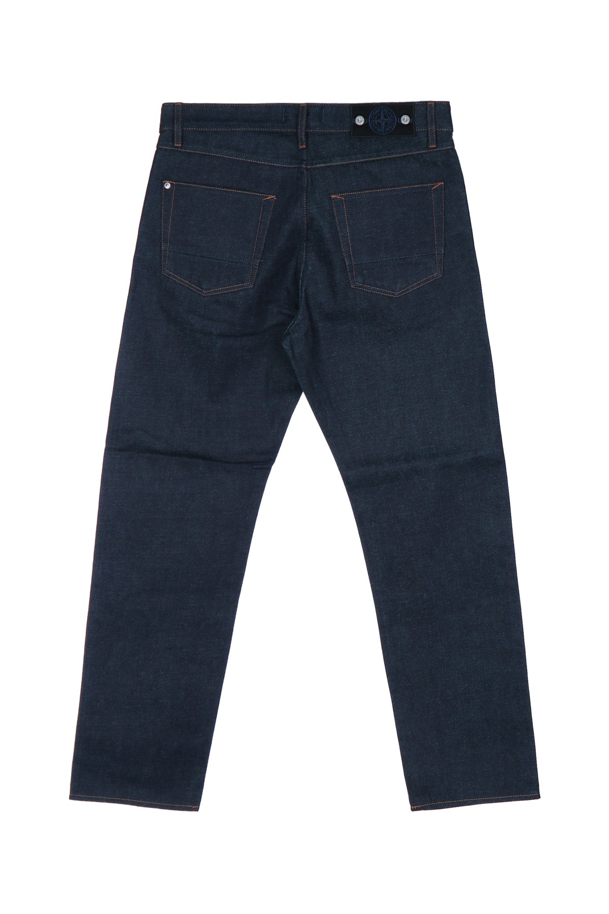 Stone Island Raw Denim Jeans — Navy