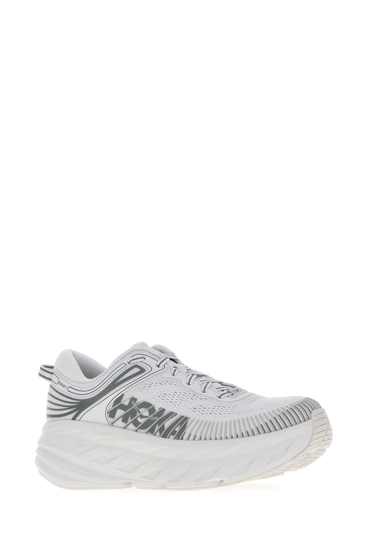 Hoka One One Bondi 7 Sneakers — Gray