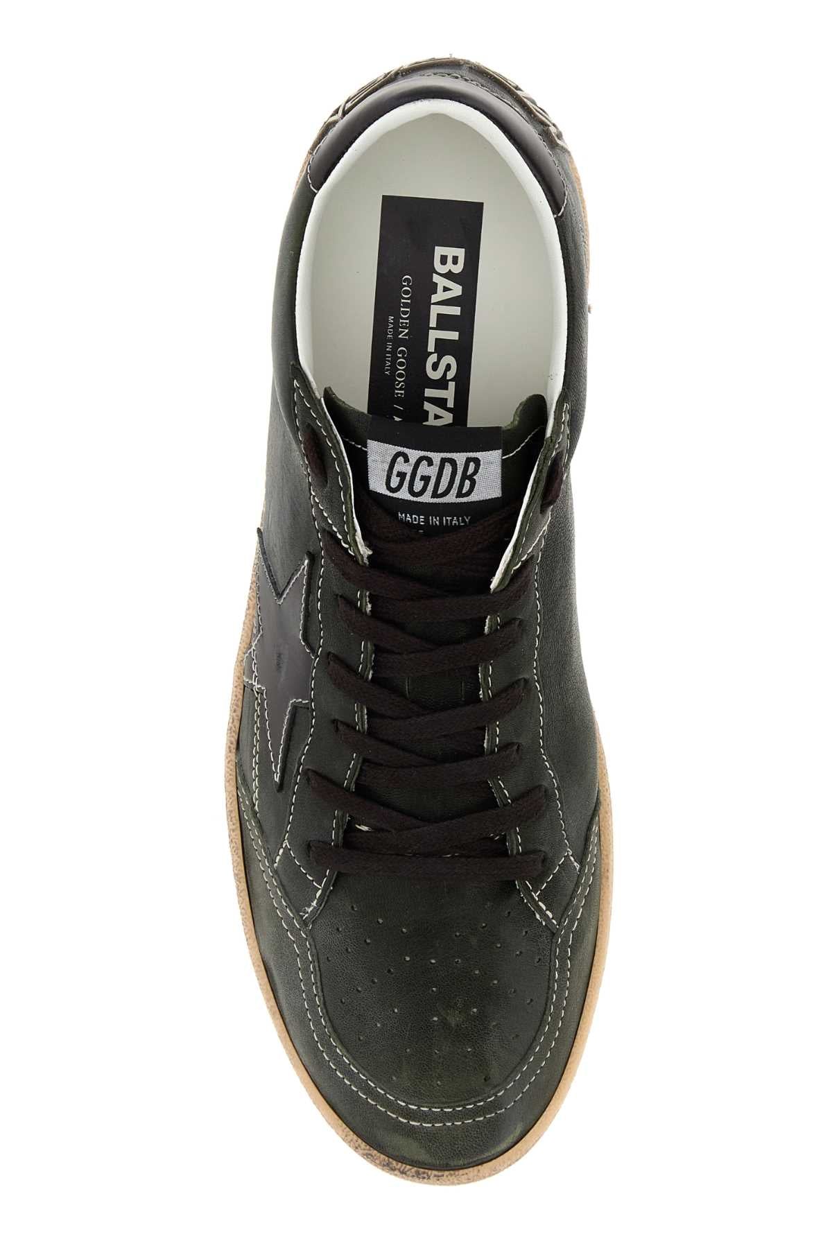 Golden Goose Deluxe Brand Ball Star Sneaker — Black