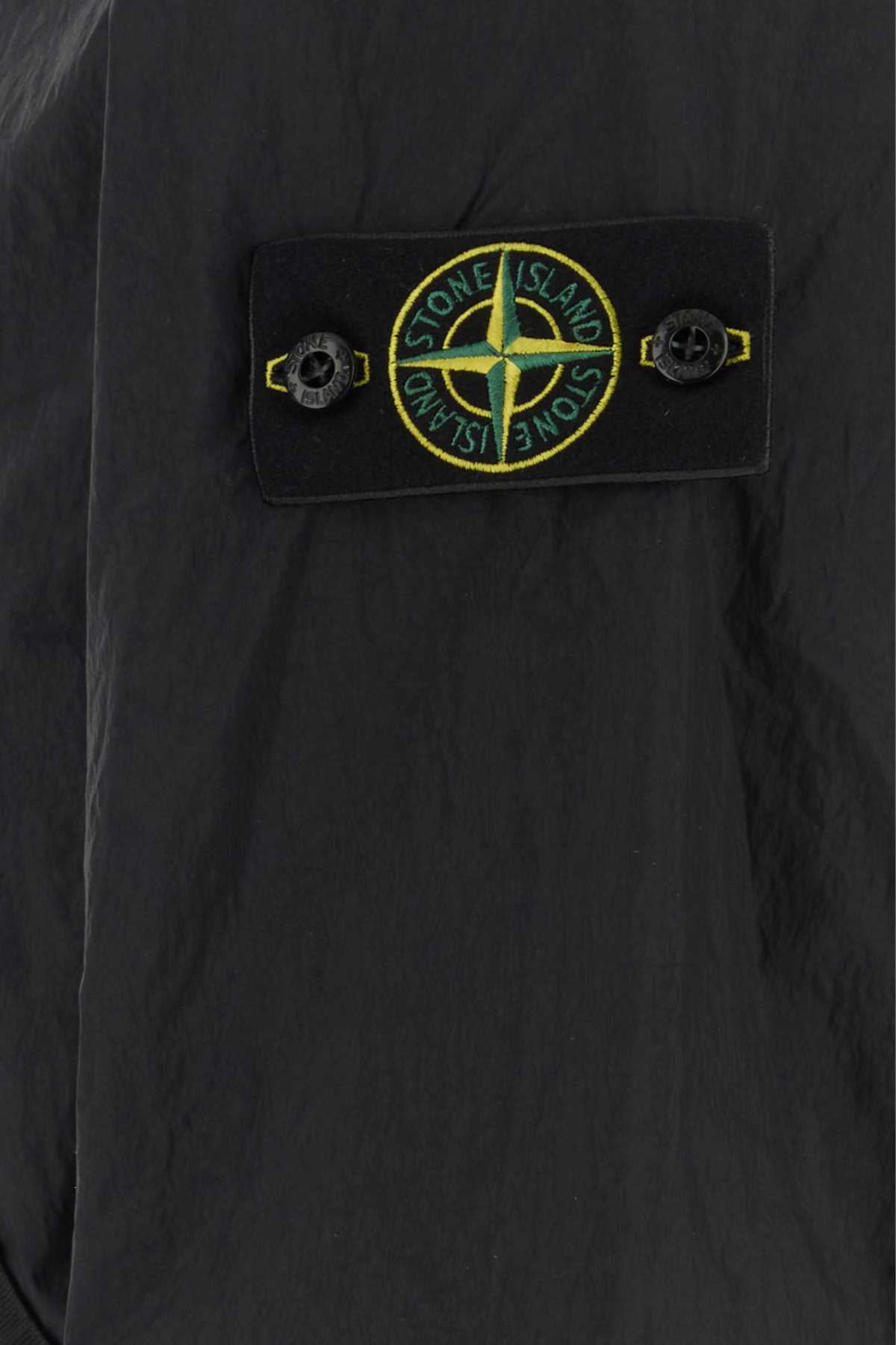 Stone Island Nylon Lightweight Jacket — Black