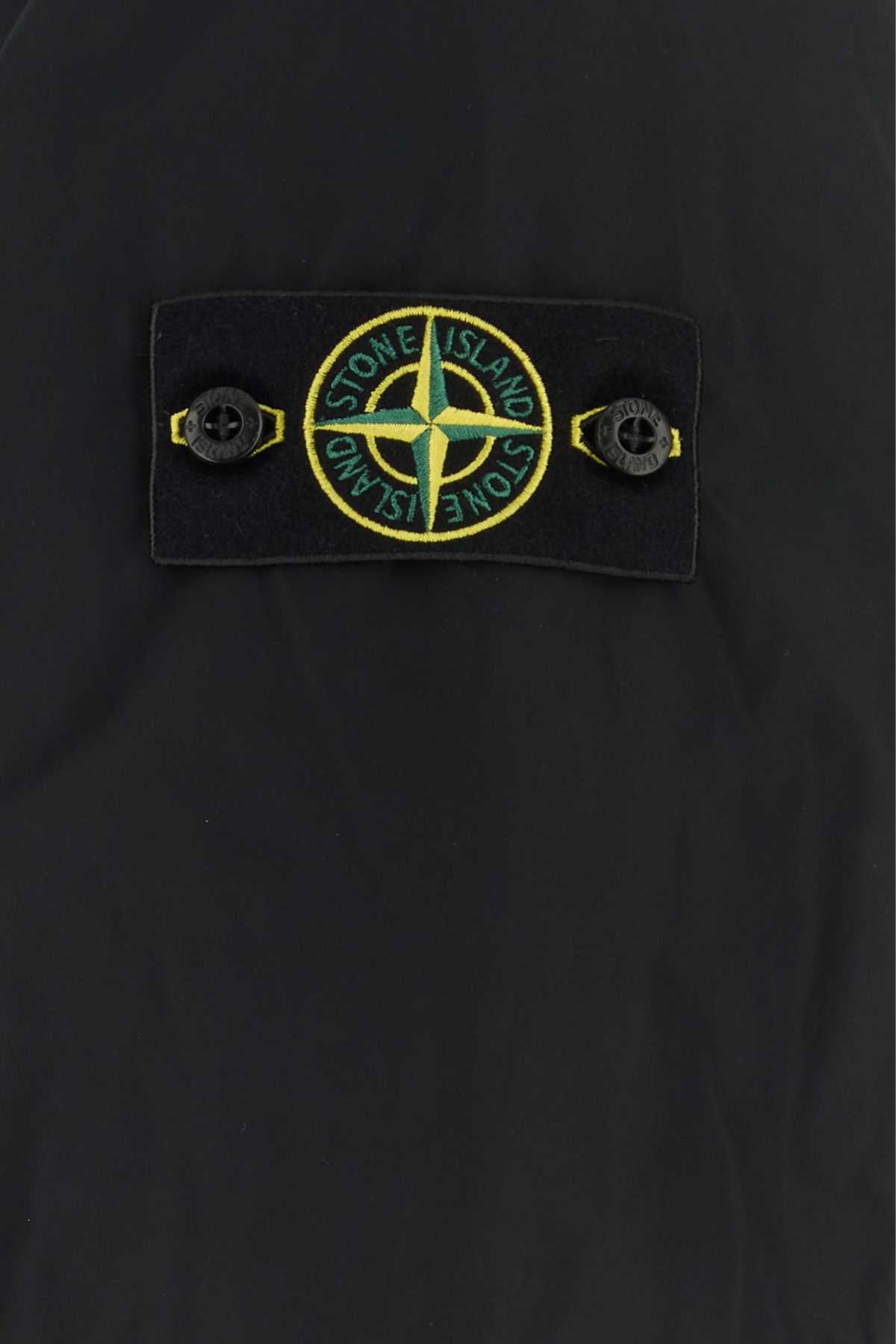 Stone Island Down-Filled Down Jacket — Black