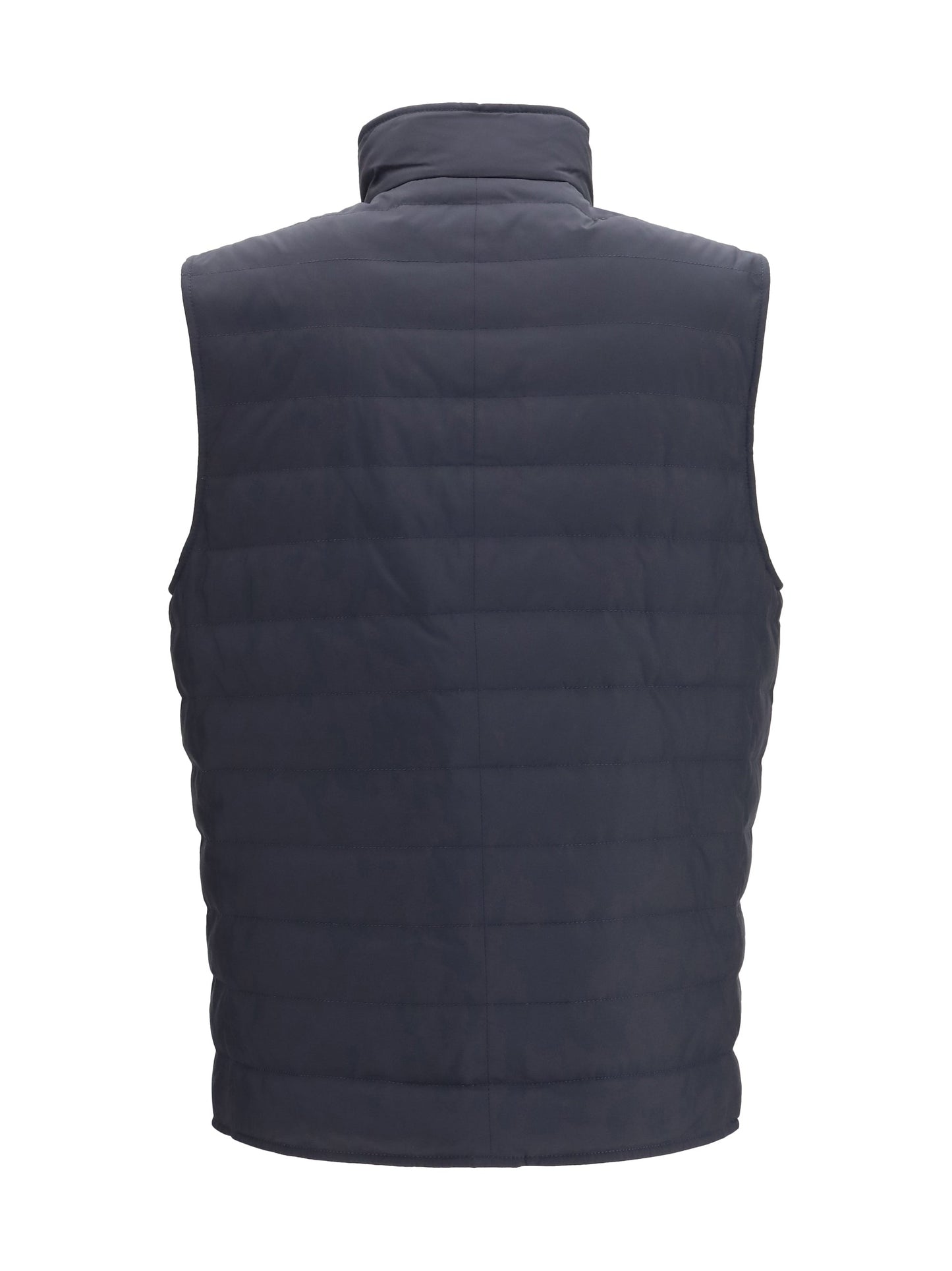 Brunello Cucinelli Padded Gilet — Navy