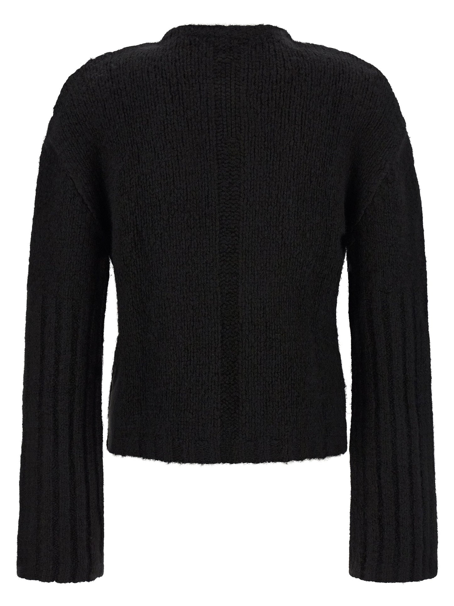 Rick Owens Cashmere and Silk Sweater — Black