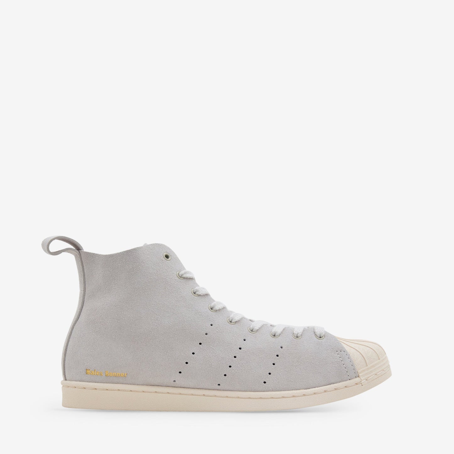 Wales Bonner x Superstar Hi Mist Stone | Wonder White | Gold Metallic