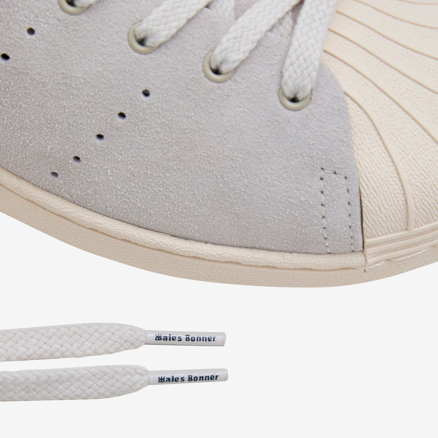 Wales Bonner x Superstar Hi Mist Stone | Wonder White | Gold Metallic