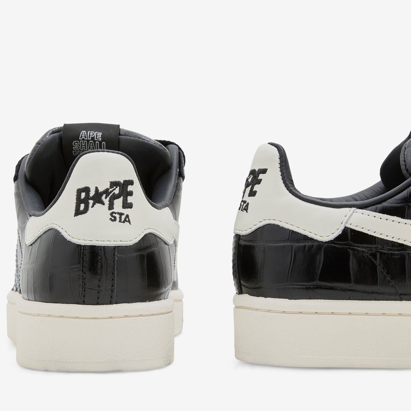 BAPE x Campus 00s Core Black | Off White | Gold Metallic
