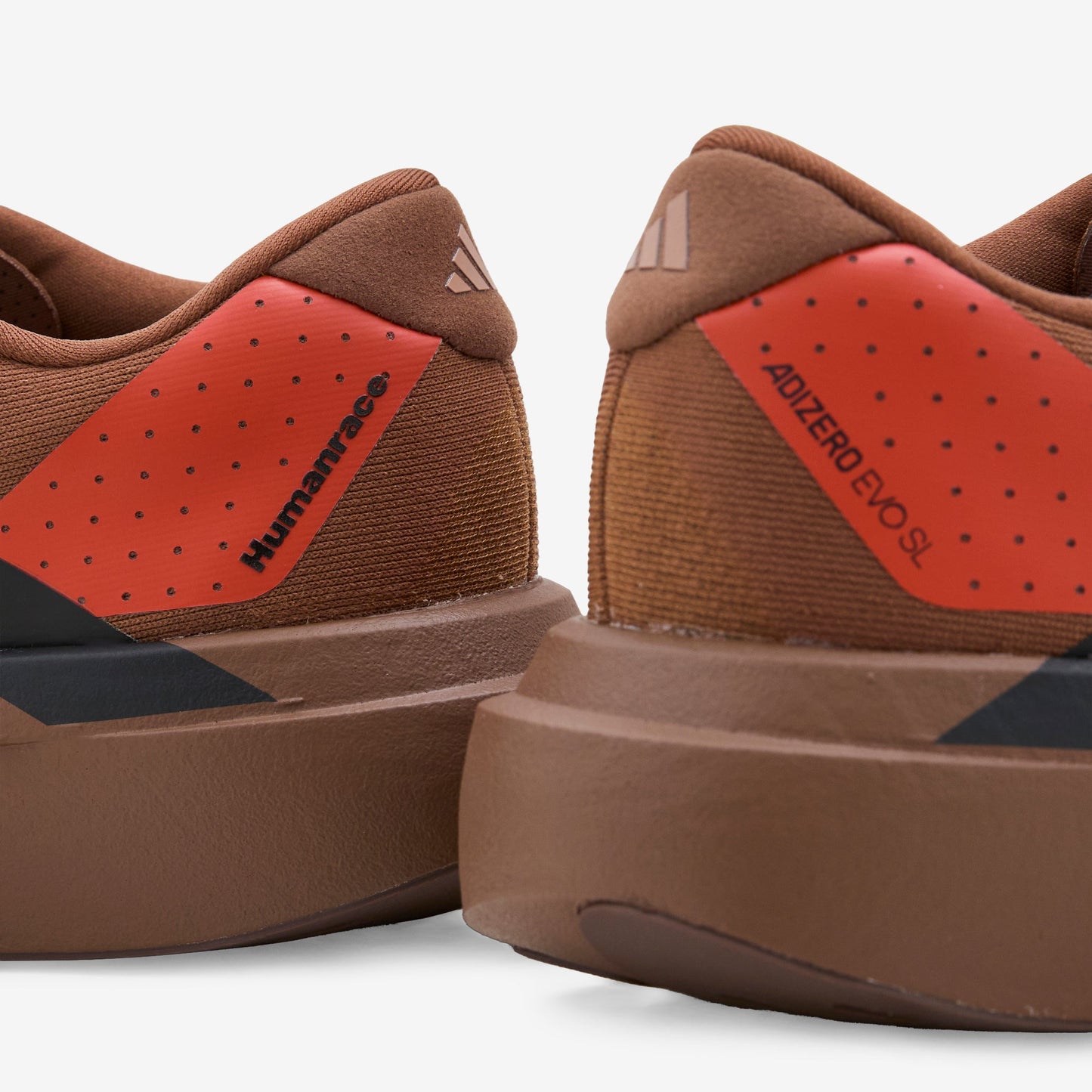 Pharrell Williams x Humanrace Adizero Evo SL Preloved Brown | Core Black | Craft Chili