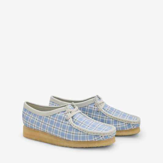 Women's Wallabee Blue Check