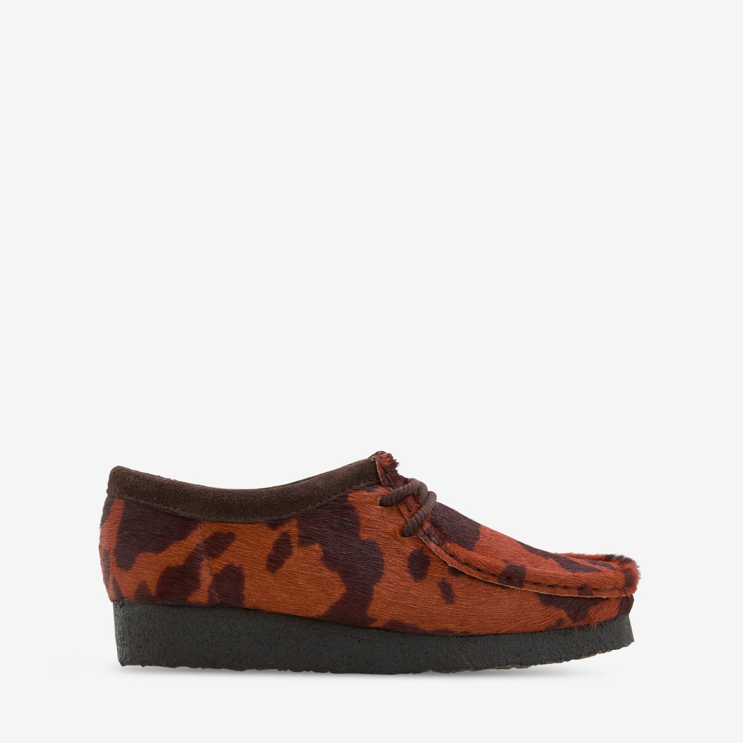 Women's Wallabee Brown Cow Print