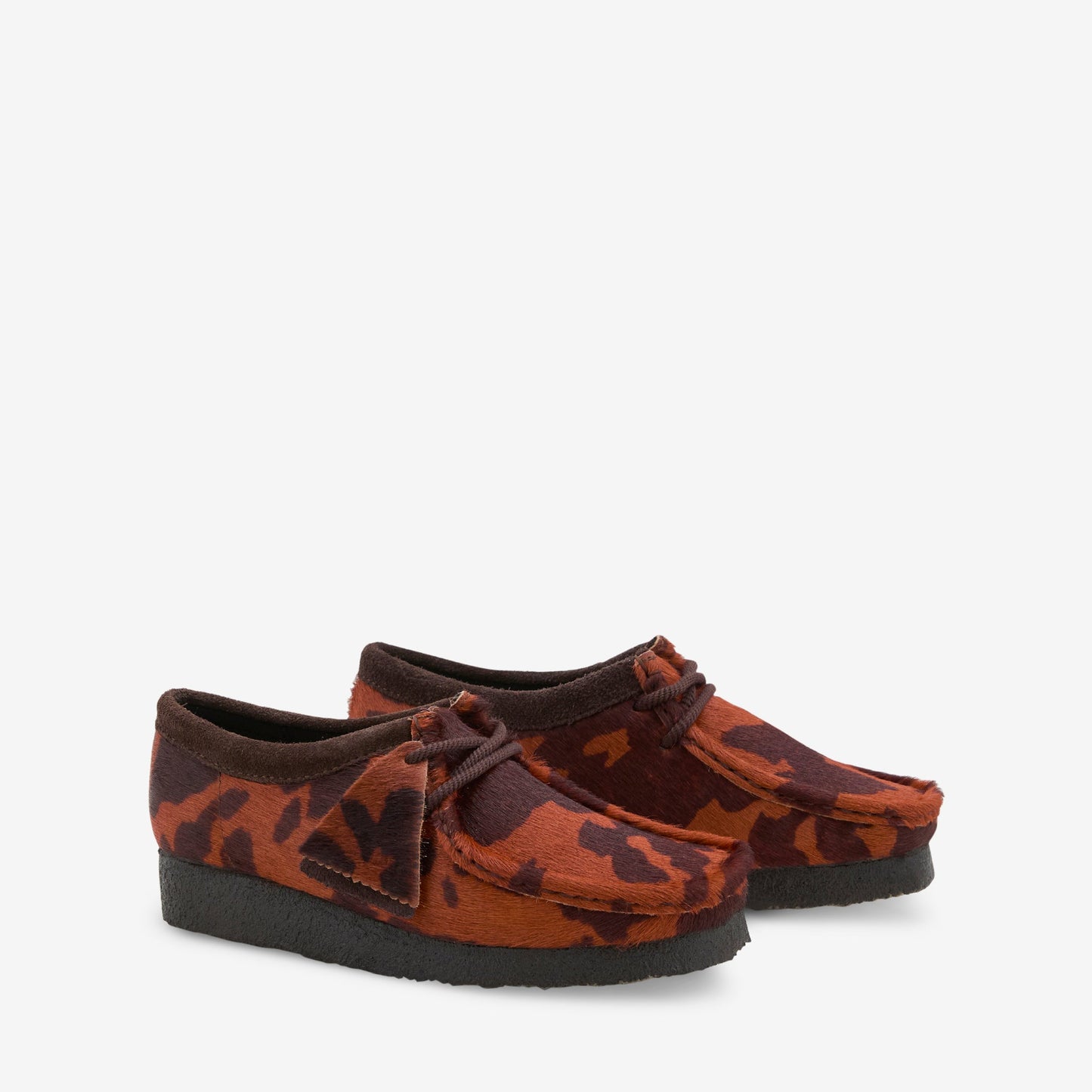 Women's Wallabee Brown Cow Print