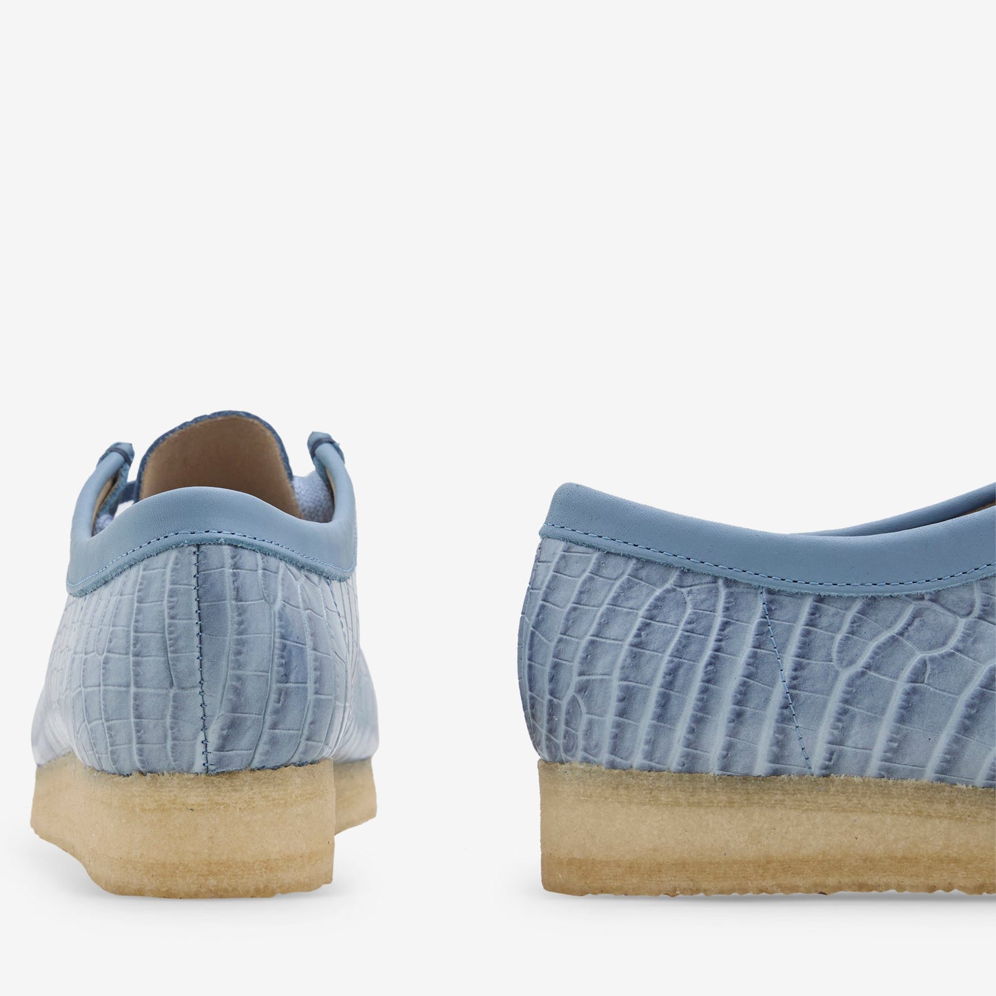 Women's Wallabee Powder Blue Croc