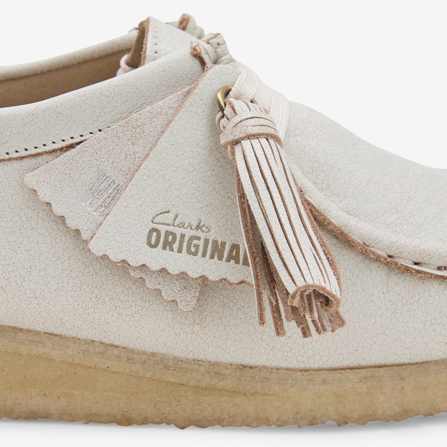 Women's Wallabee White Leather