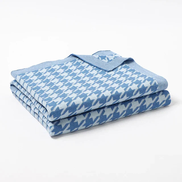 Baby Blankets Super Soft Newborn Girls Boys Swaddle Wrap Quilts Plaid Toddler Infant Stroller Bedding Cotton Knitted Blanket