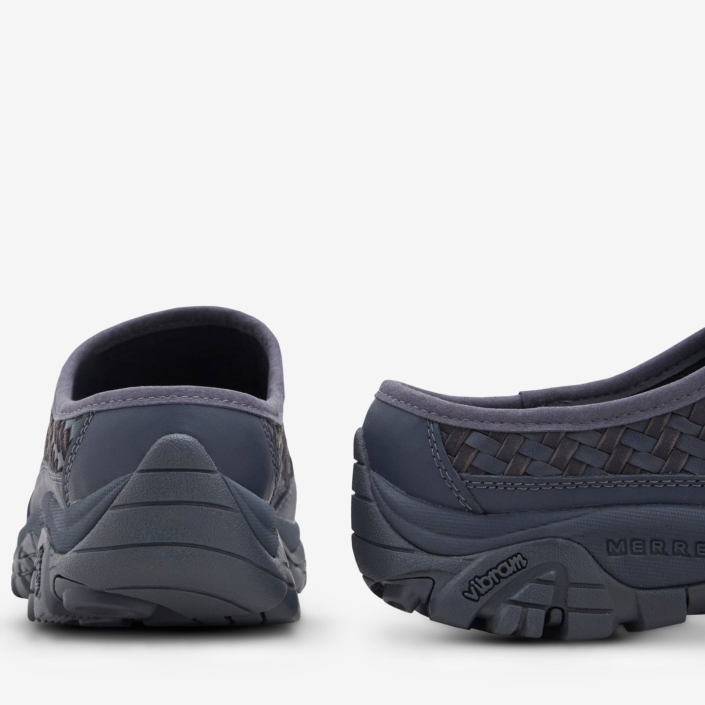 Moab 2 Slide Woven Leather Comet
