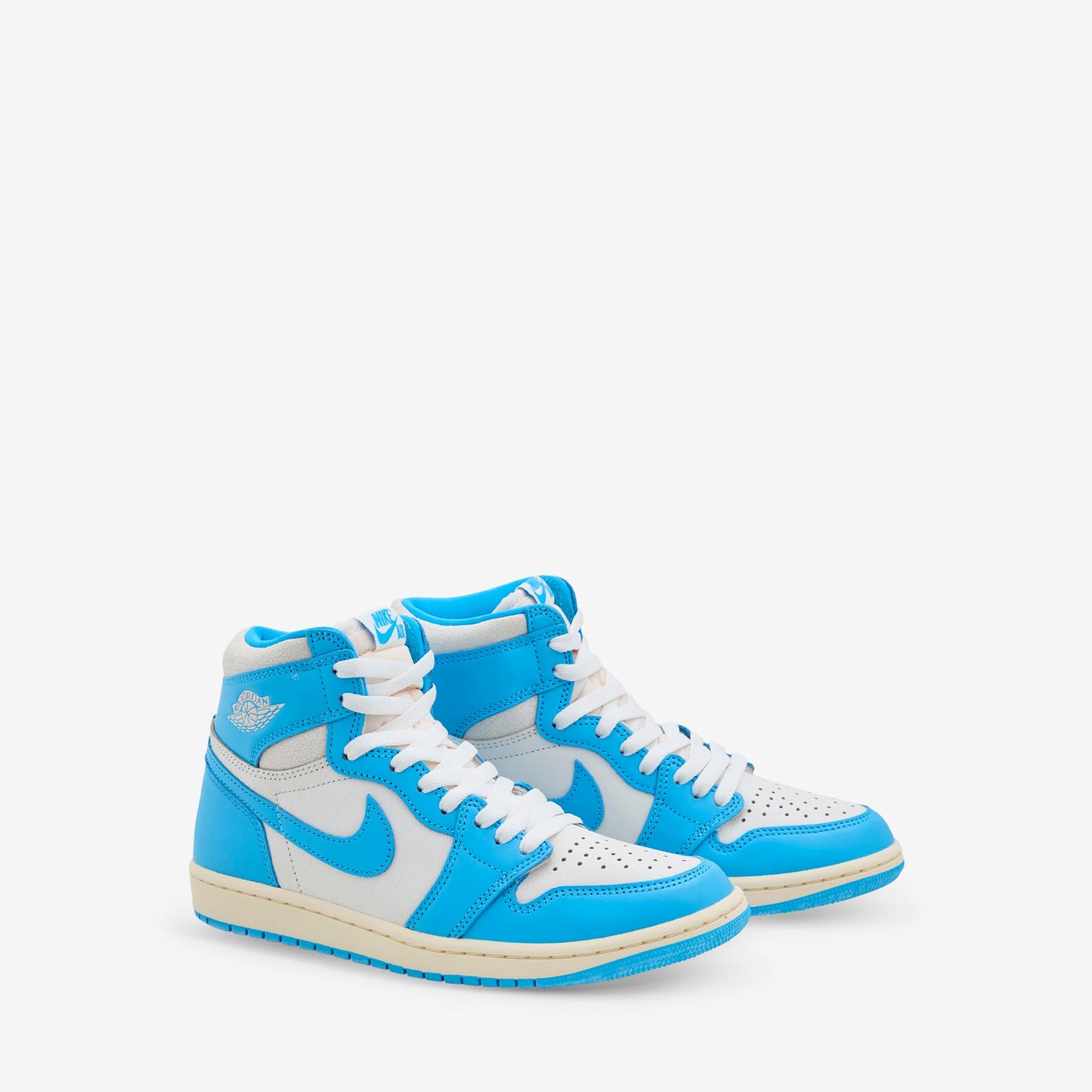 Grade School Air Jordan 1 Retro High OG 'UNC Reimagined' Dark Powder Blue | Dark Powder Blue | Sail