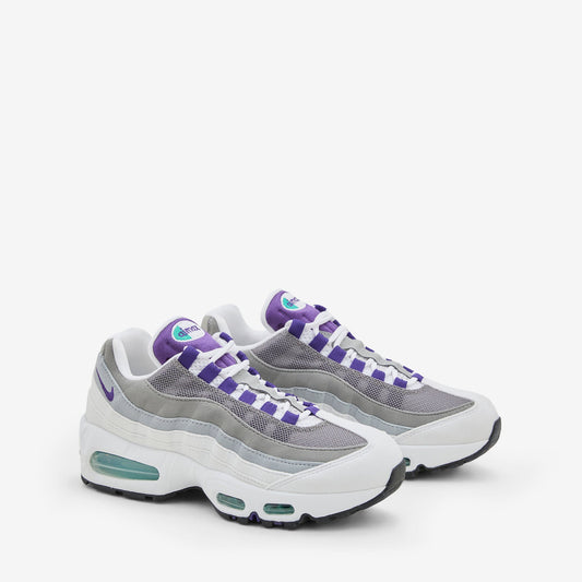 Women's Air Max 95 OG White | Court Purple | Emerald Green