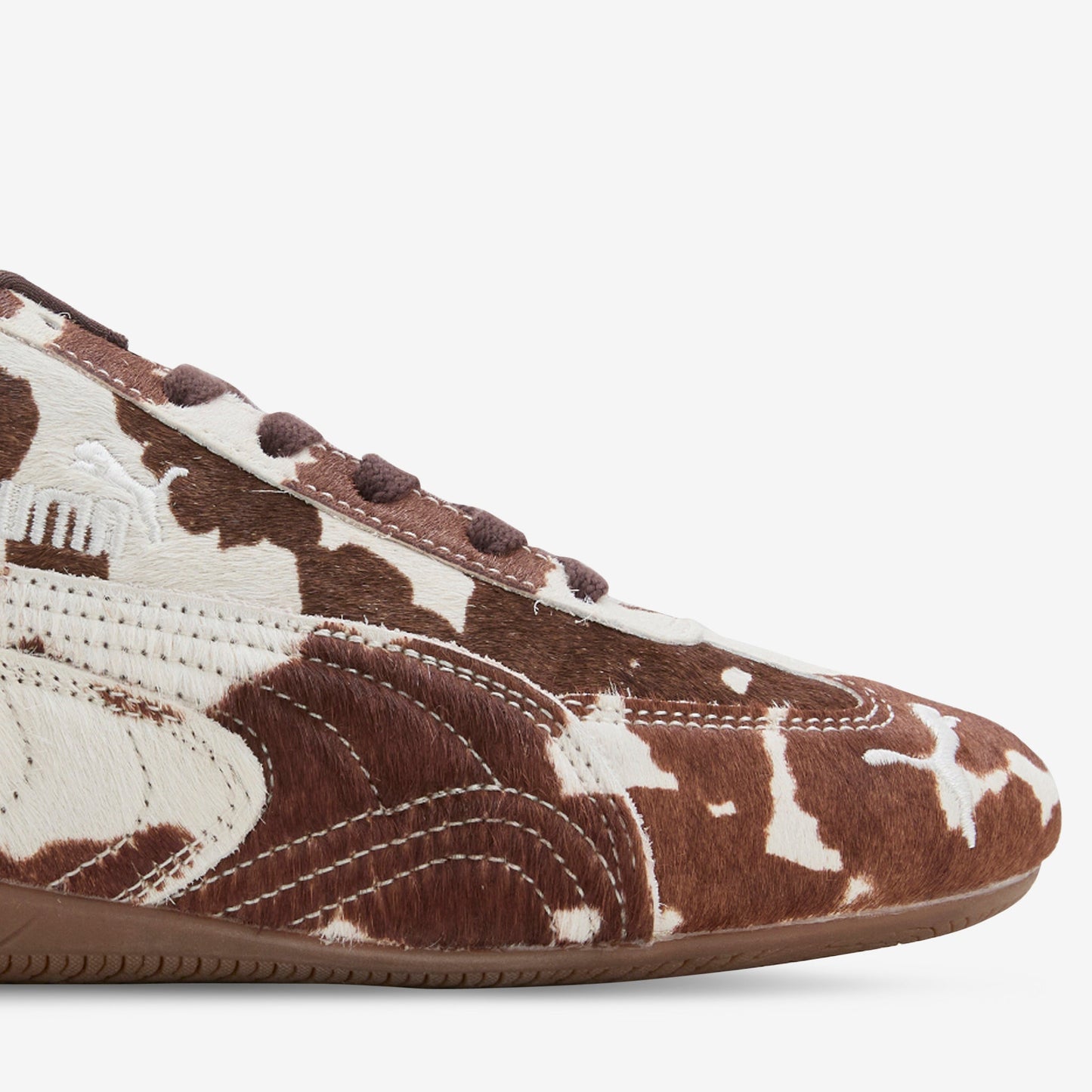 Women's Speedcat Cow Chocolate Brown | Gum
