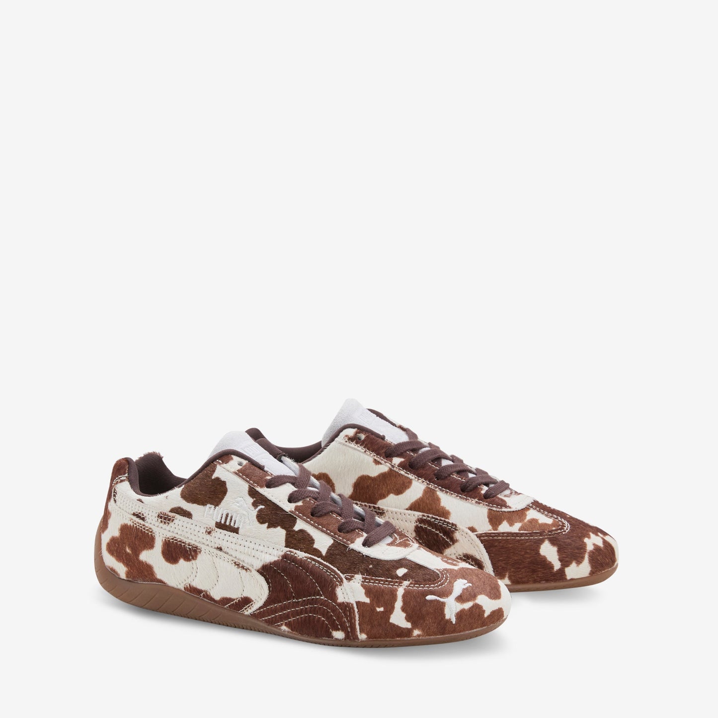 Women's Speedcat Cow Chocolate Brown | Gum