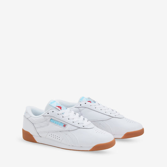 Women's Freestyle Lo White | White | Gum