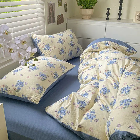 Euro Bedding Set Free Shipping Beddings Sets Princess Style Pure Cotton Intensification Level A Bedroom Set Queen Size Bed Sheet