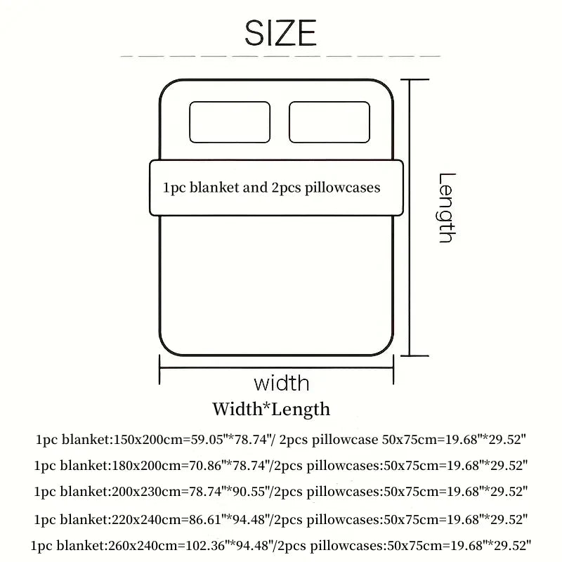 3pcs Rose embroidery Lace Quilt, pillowcase Single Double Summer Air Conditioning Throw Blanket Nap Blanket Thin Quilt