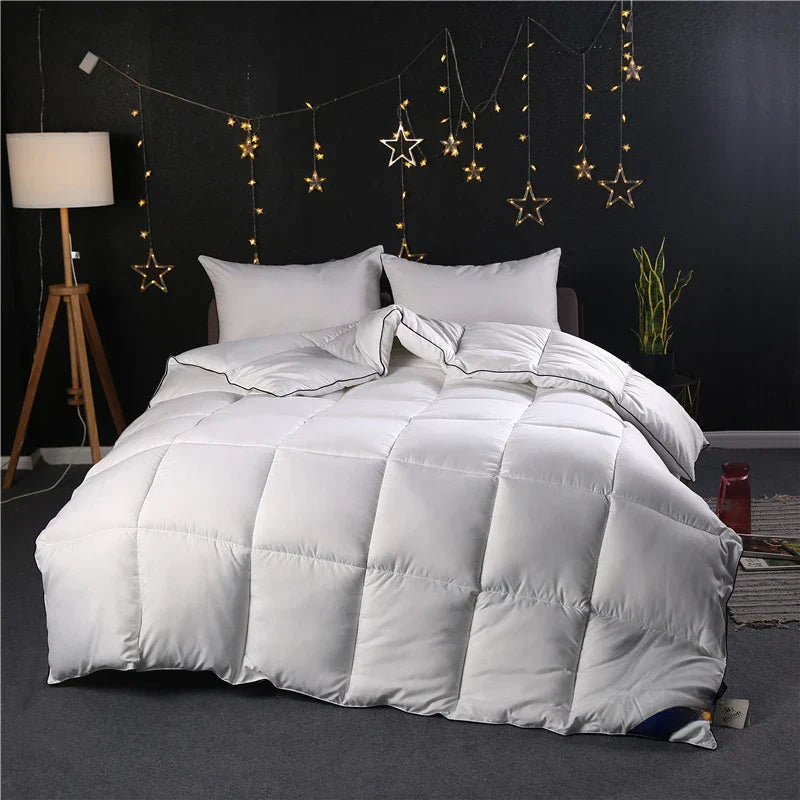 Solid Down Quilt Thickened Soft and Warm Silk Cotton Quilt for Single and Double Use Autumn and Winter Quilt Core Gift Quilt