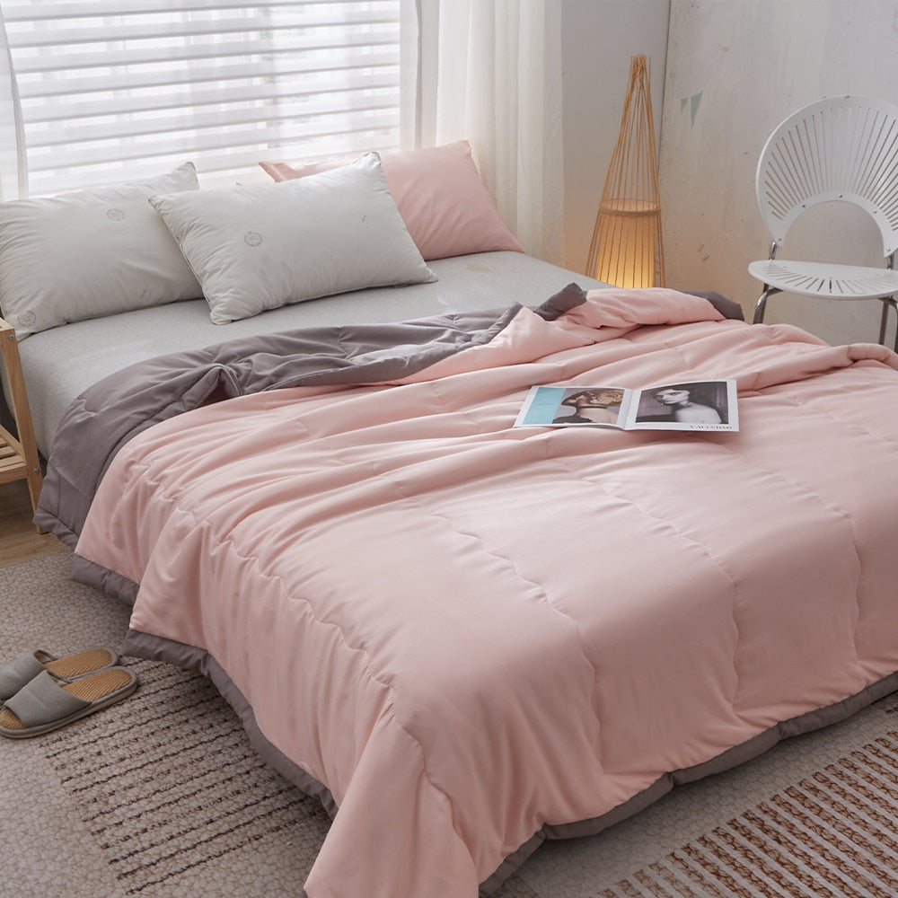 Cotton Blanket Comforter Duvet/Quilt/Comforter Summer Luxury Blanket ice silk cool thin quilt 150 single bed quilt