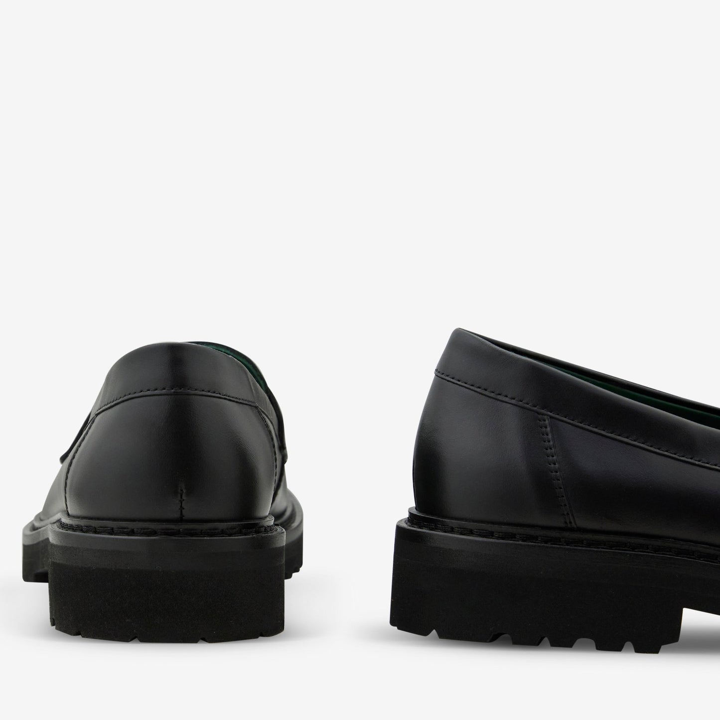 Women's Richee Penny Loafer Black Nappa Leather