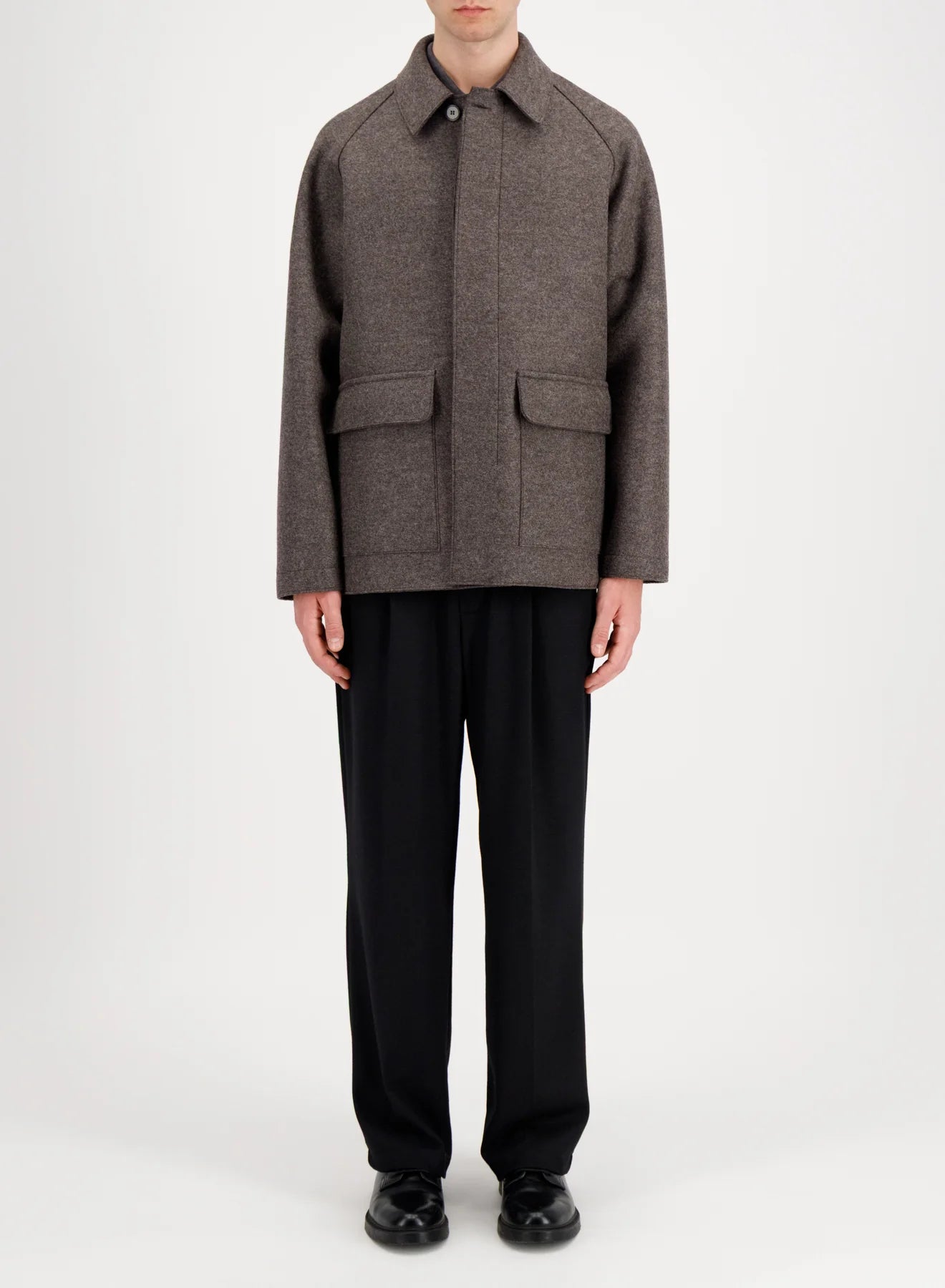 Harris Wharf Country Jacket — Gray