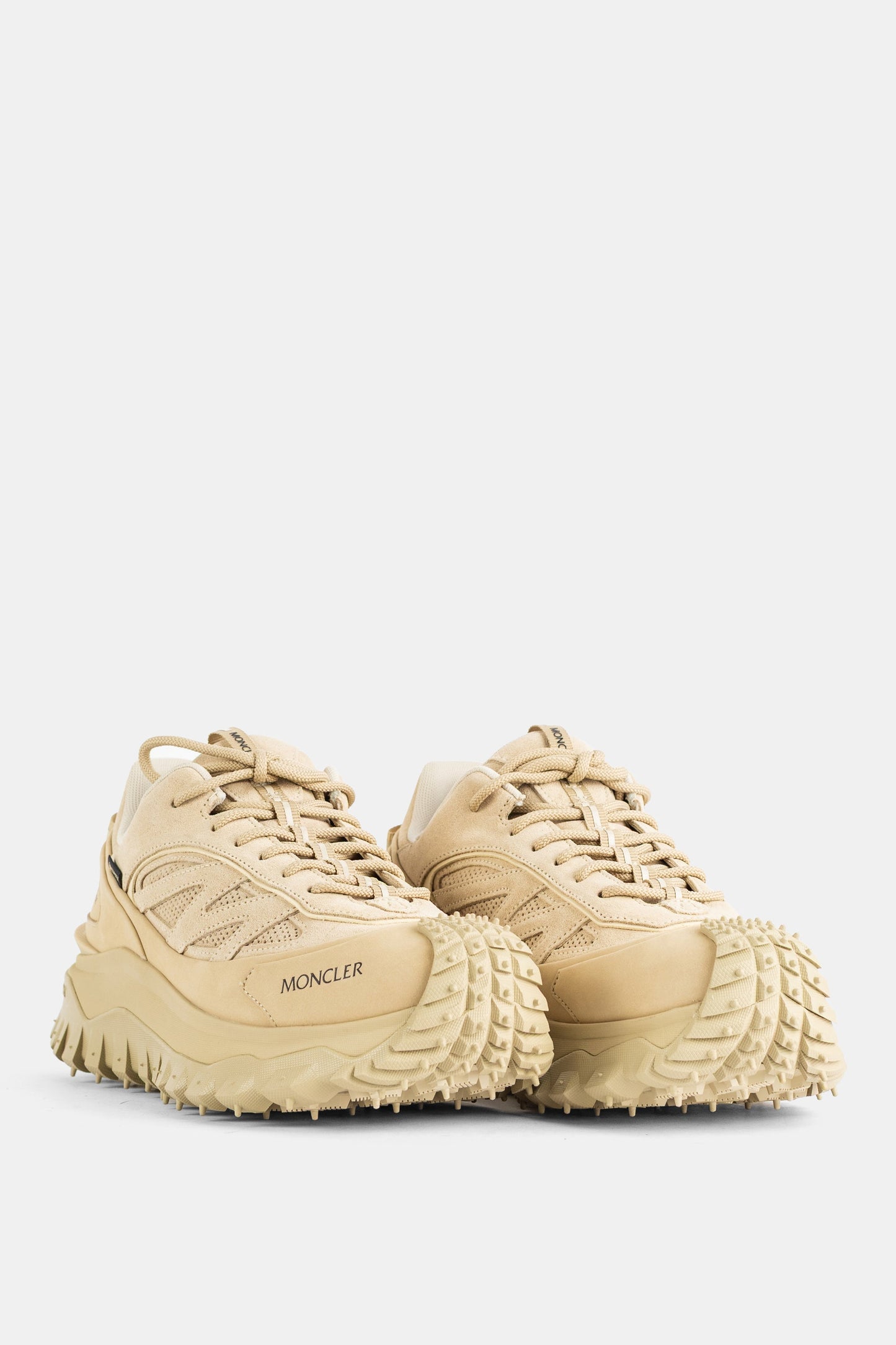 Moncler Trailgrip Apex Sneaker — Beige
