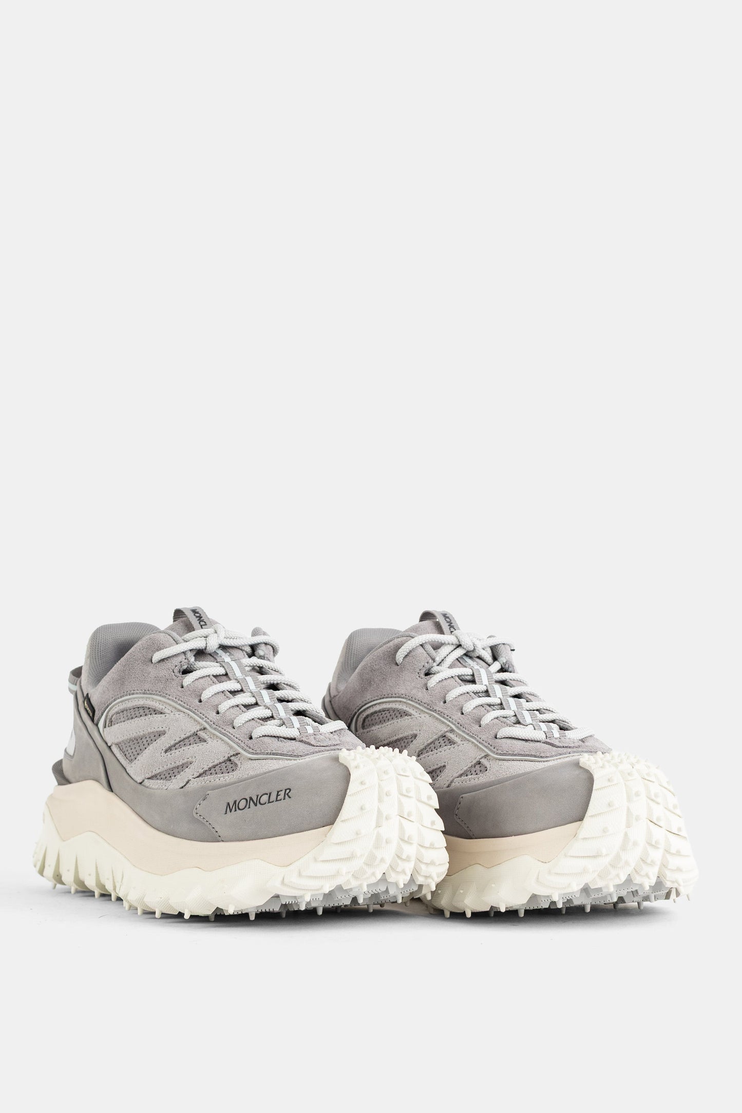 Moncler Trailgrip Apex Sneakers — Gray