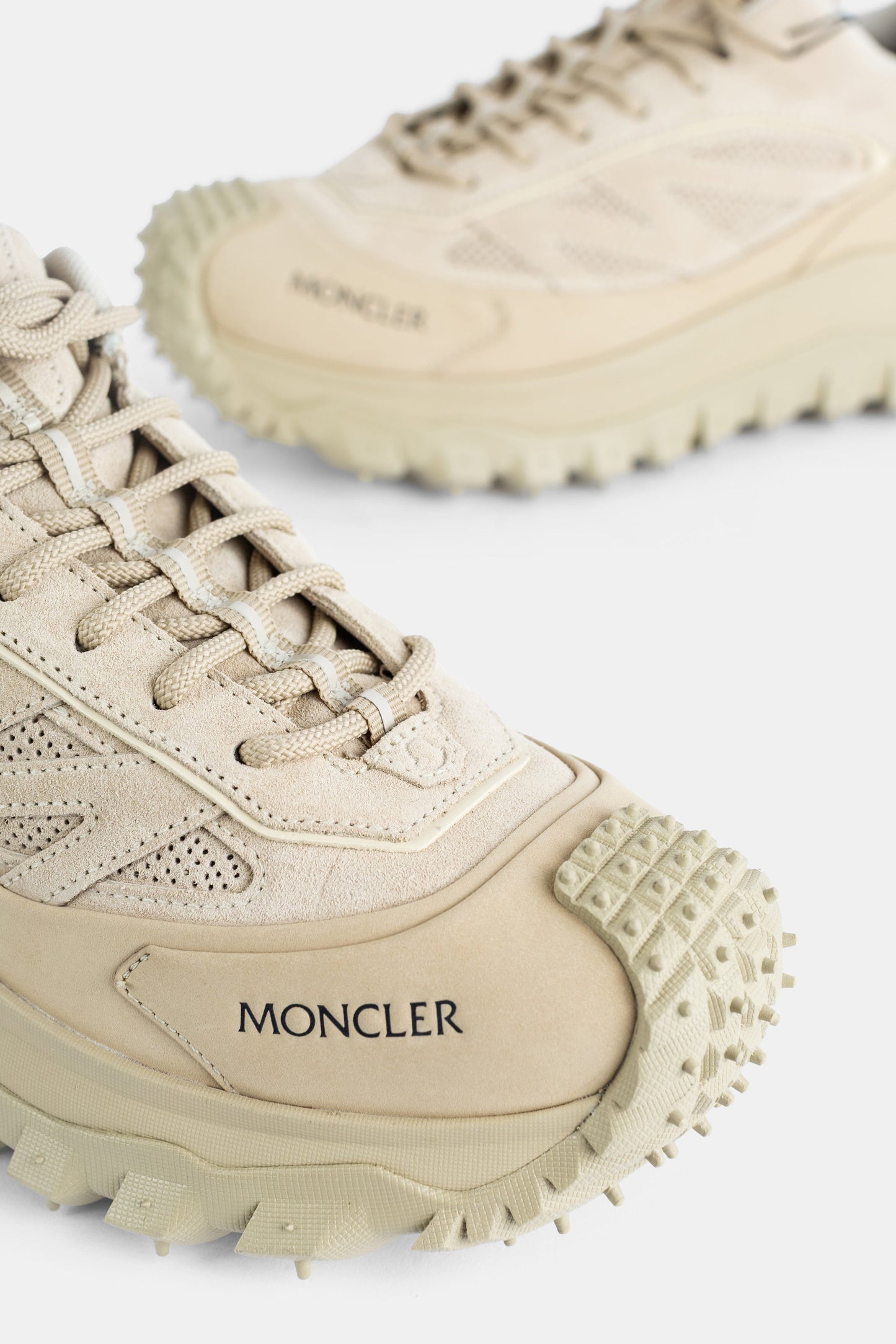 Moncler Trailgrip Apex Sneaker — Beige