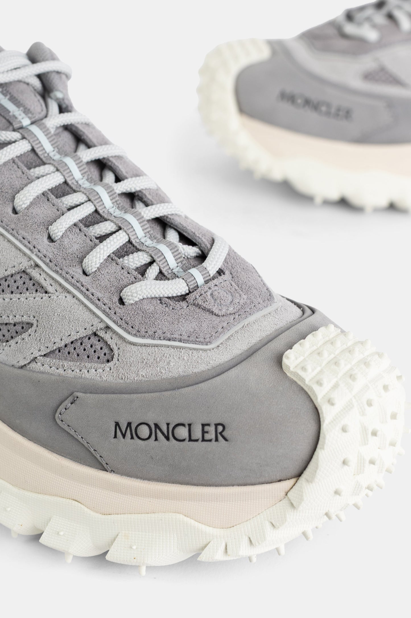 Moncler Trailgrip Apex Sneakers — Gray