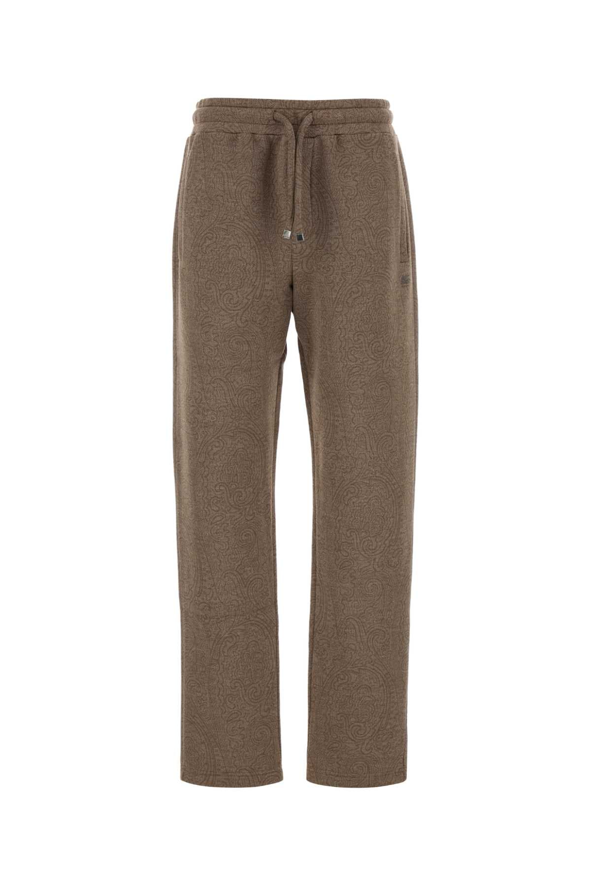 Etro Band Trousers — Brown