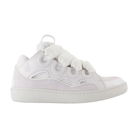 Lanvin Curb Sneaker — White