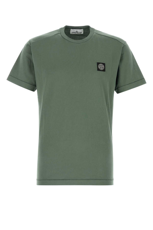 Stone Island Cotton T-shirt — Green