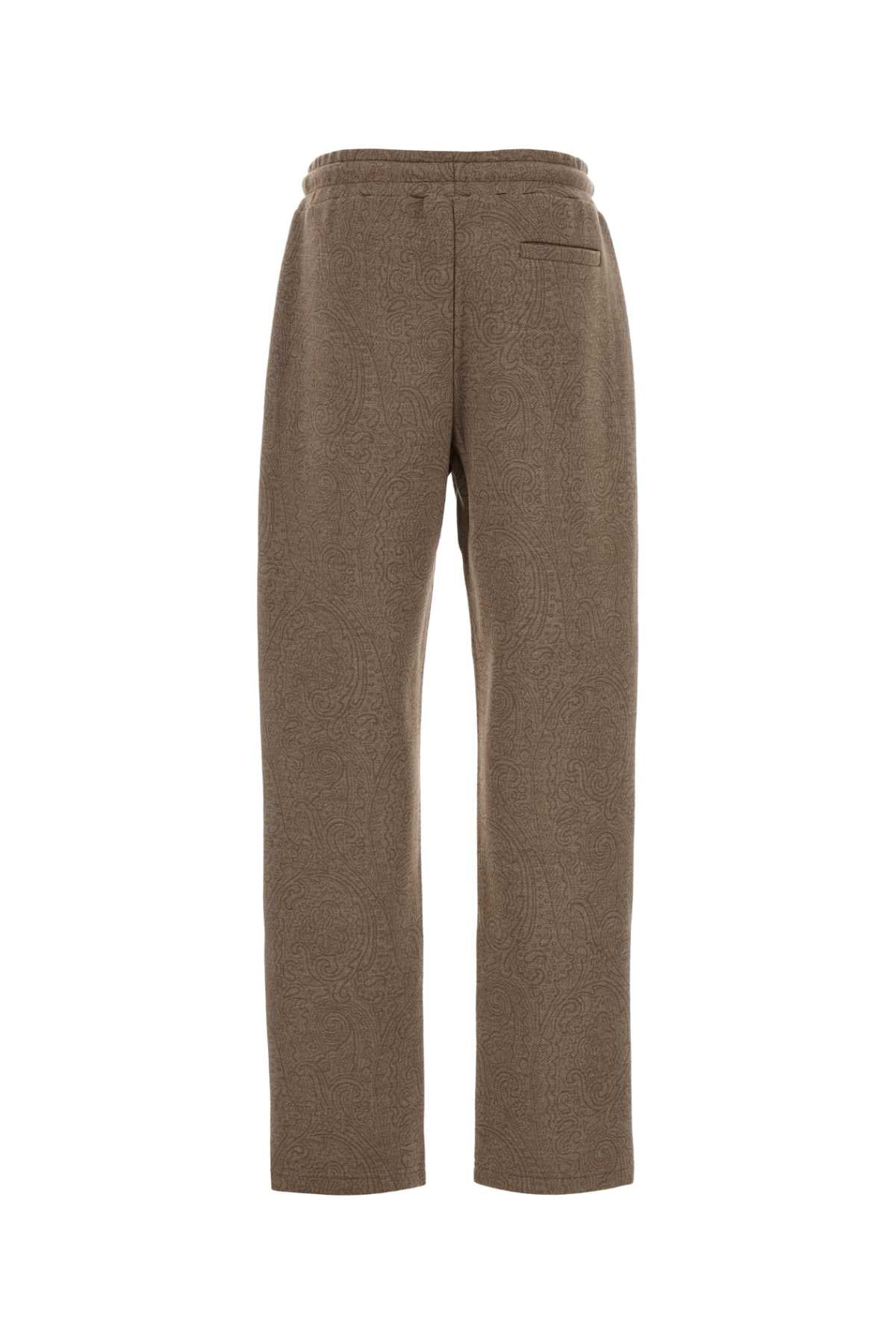 Etro Band Trousers — Brown