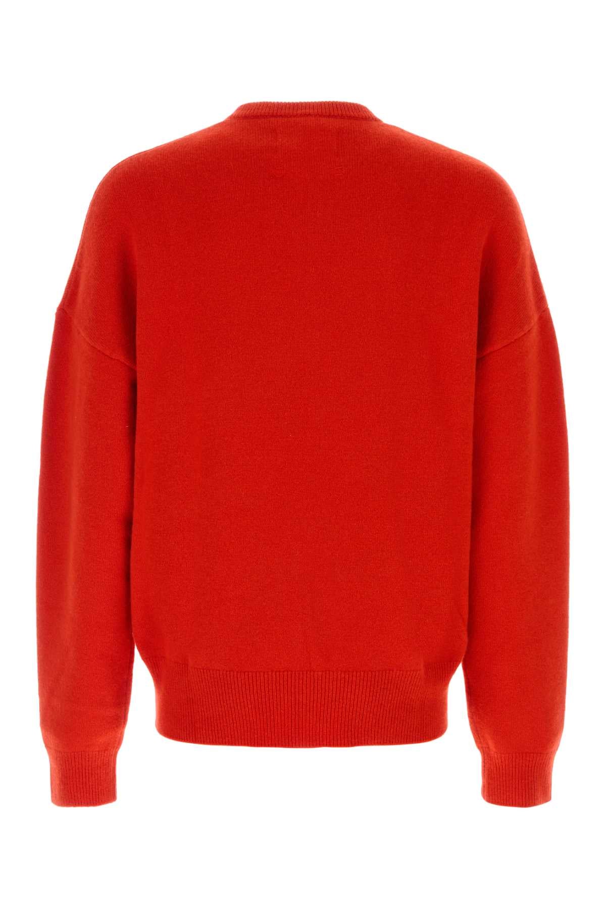 Extreme Cashmere Like Sweater — Red