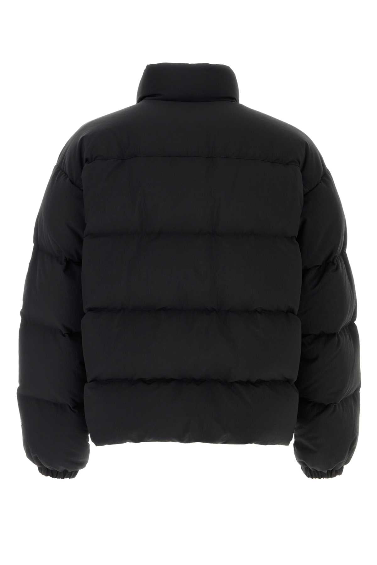 Jil Sander Quilted Nylon Down Jacket — Black