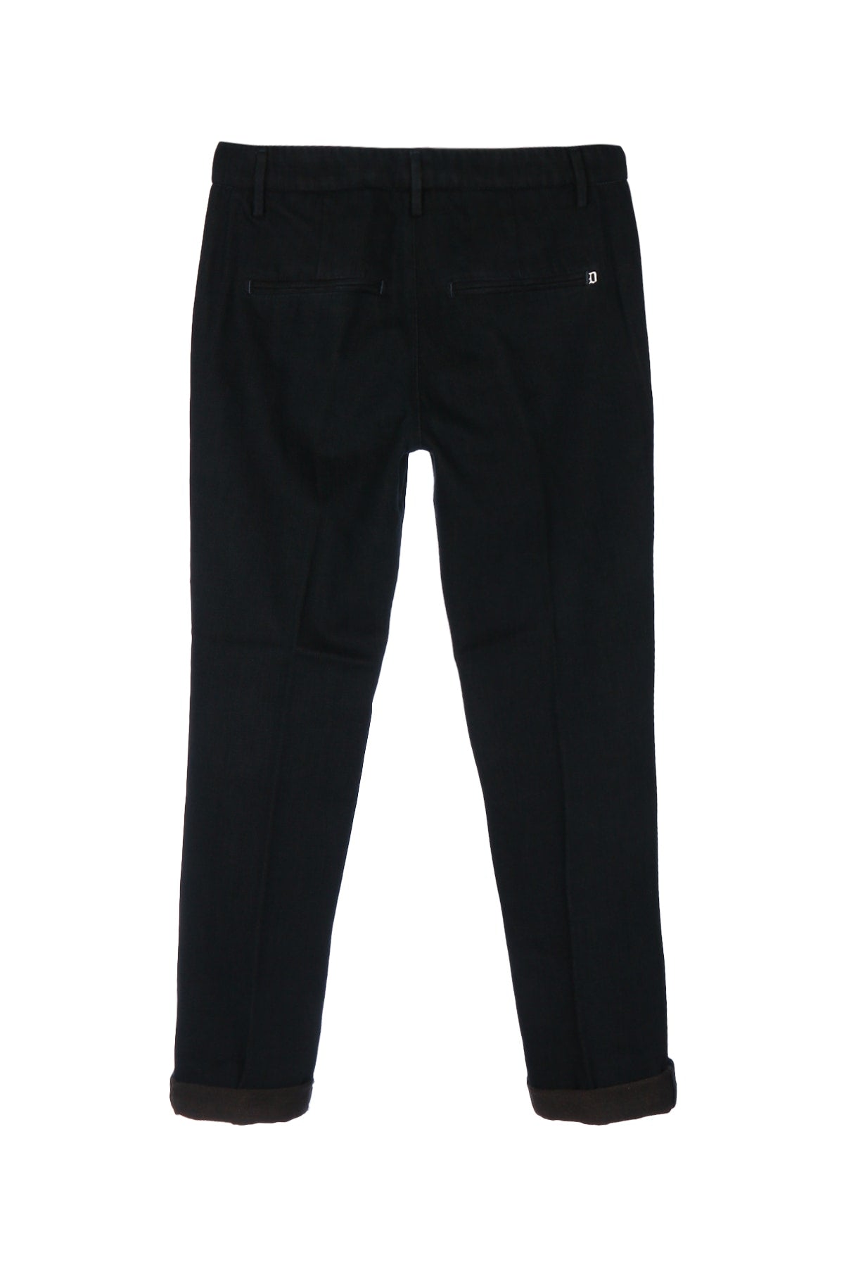 Dondup Cotton-Blend Trousers — Black