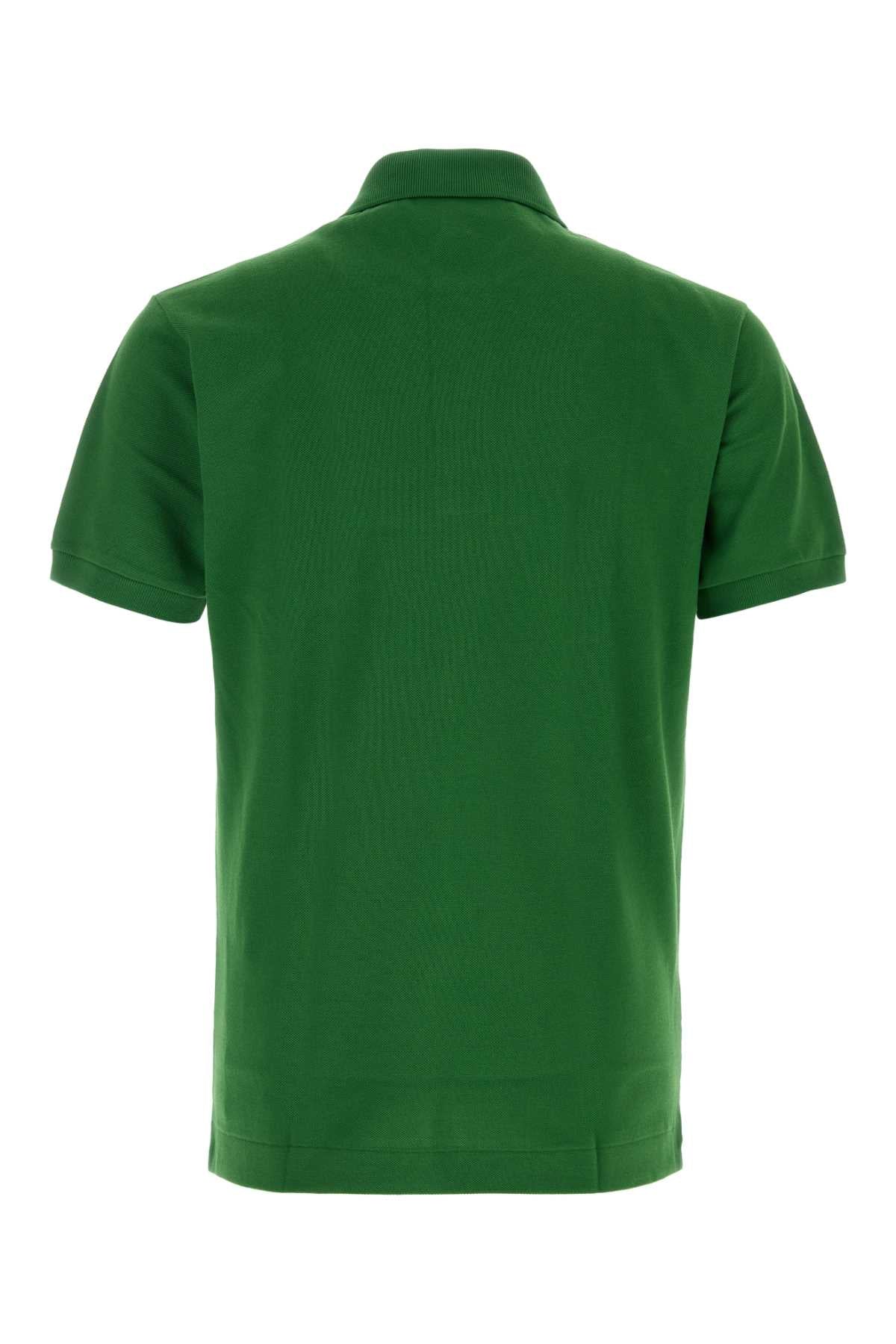 Lacoste Piquet Cotton Polo Shirt — Green