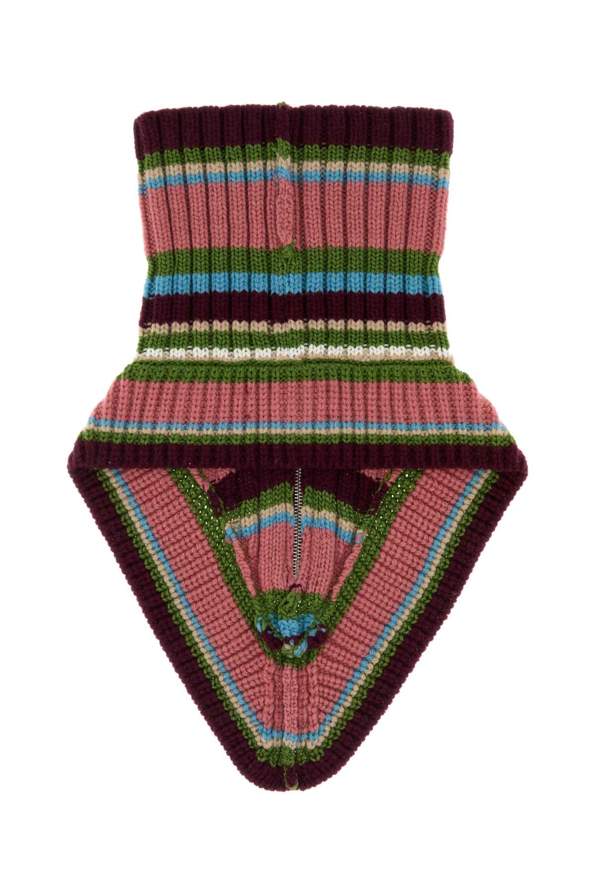 Dries Van Noten Stripe Neckwarmer — Multicolor