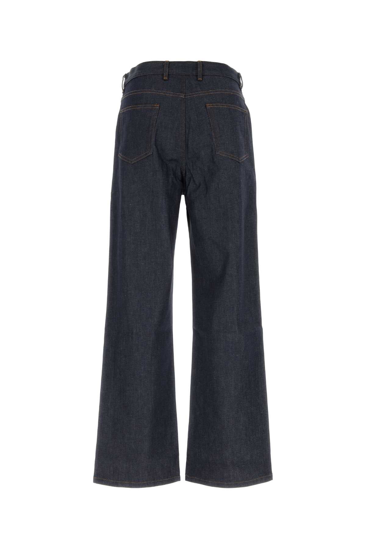 A.P.C. Indigo Denim Jeans — Indigo