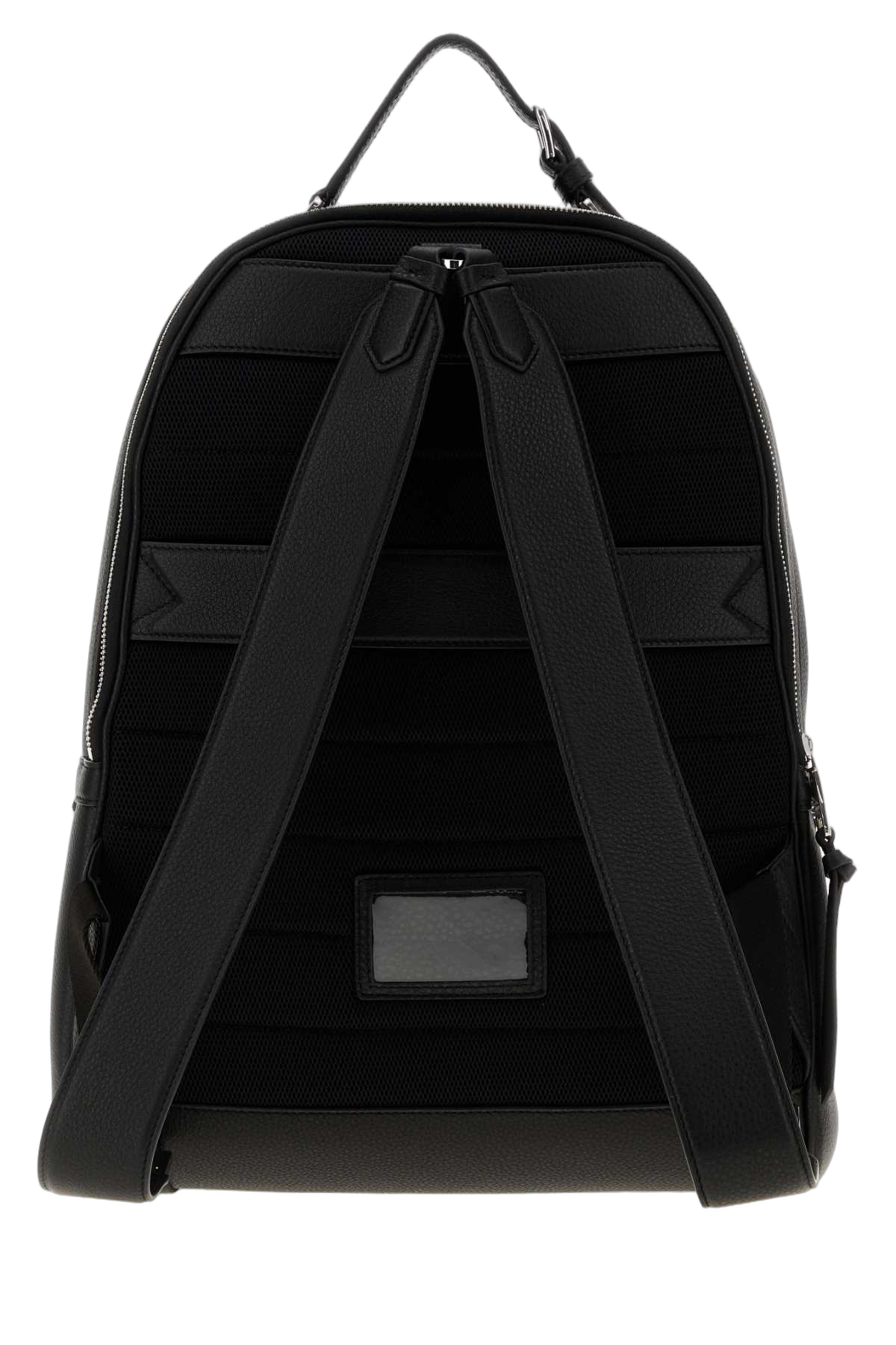 Dolce & Gabbana Pebbled Calf Backpack — Black