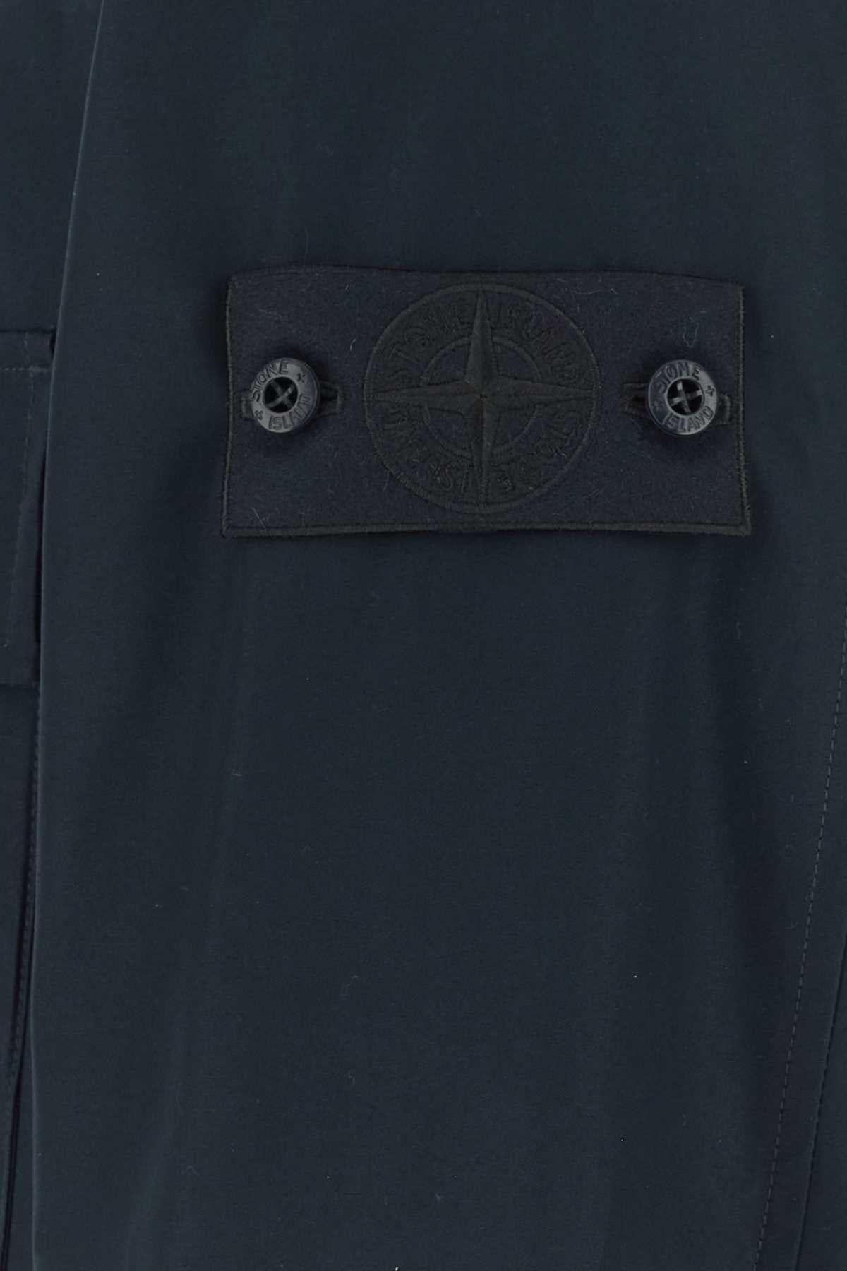 Stone Island Utility Cargo Jacket — Navy