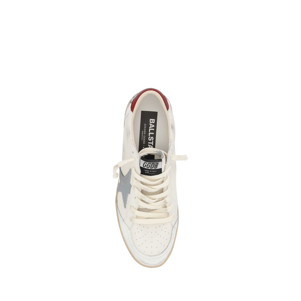 Golden Goose Ball Star Sneaker — Beige