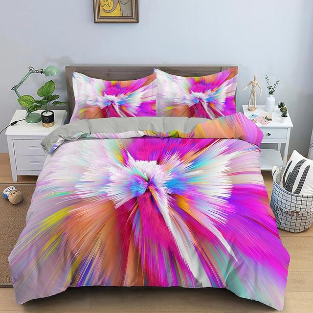 3D Printing Bedding Set Luxury Duvet Cover With Pillowcase Quilt Cover Queen King Bedding Starry Sky Pattern Comforter Cover